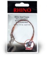 0,39mm Rhino Steel Trace 7x7 0,7m 9kg 2 pieces