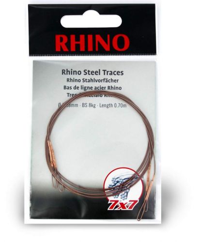 0,42mm Rhino Steel Trace 7x7 0,5m 12kg 2 pieces