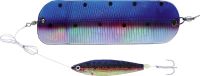 20cm Flasher with Softfish Lure black shiner 0,60mm 1 pieces