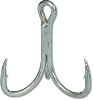 #1/0 Curved Point Treble Hook tin 5pcs