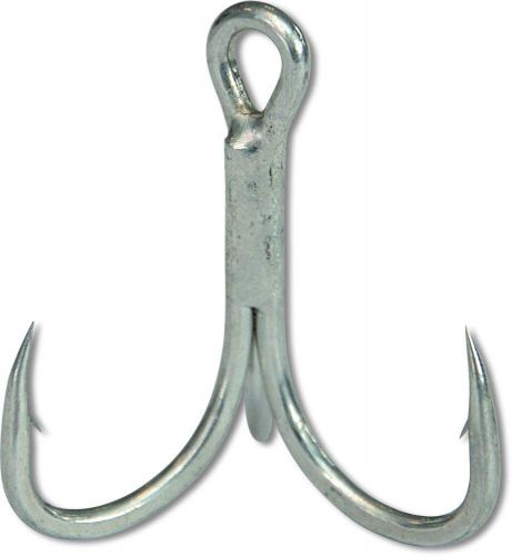 #1/0 Curved Point Treble Hook tin 5pcs