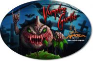 Sticker Vampire Garlic 14,5cm 9,5cm
