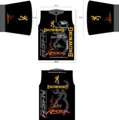 Browning Fishing & Radical Carp Shirt - L