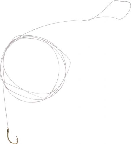 #10 Feeder Master hook-to-nylon bronze 5lbs 0,16mm 100cm 8 pieces